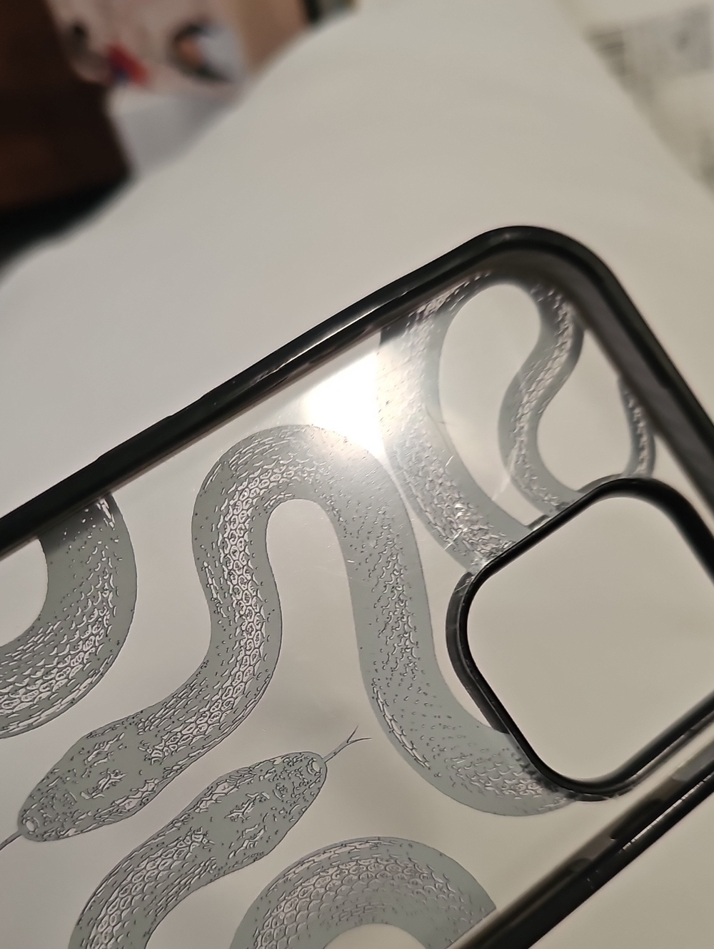 Casetify iphone 16 Black Kingsnake Impact Case - Picture 6 of 10